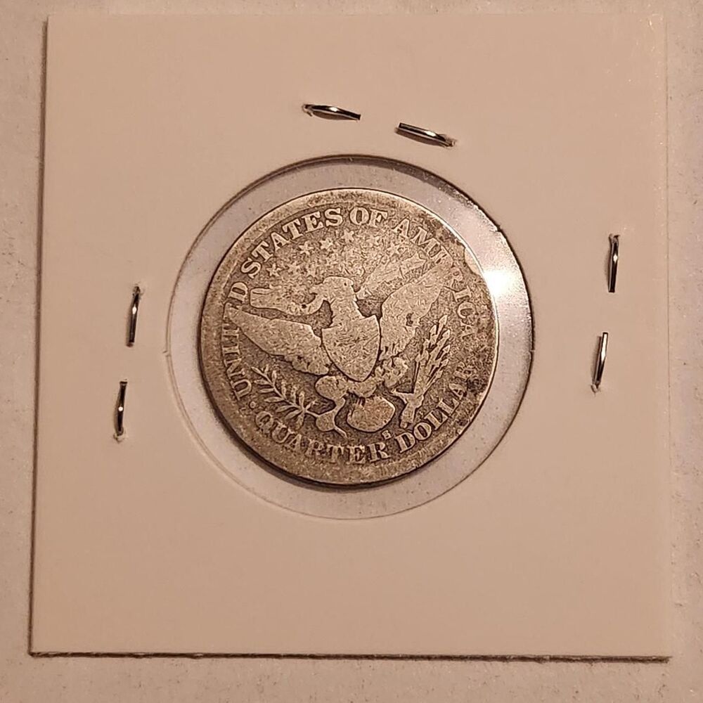 1894-S Barber Quarter Dollar.
The mintage of...